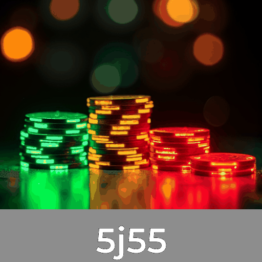 5j55: Jogos de Slots - Mega Prêmios, Mesa de Jogos - Estratégia Superior, e Real Dealer - Experiência Imersiva