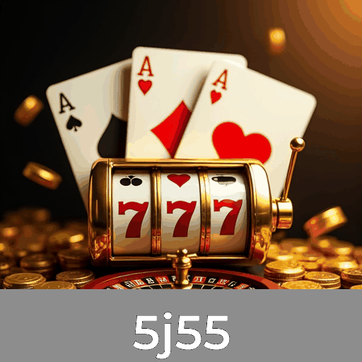 5j55: Jogos de Slots - Mega Prêmios, Mesa de Jogos - Estratégia Superior, e Real Dealer - Experiência Imersiva
